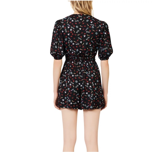 Inobi Jacquard Printed Romper - Picture 2 of 4